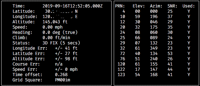 GPS Satellite Acquisition
